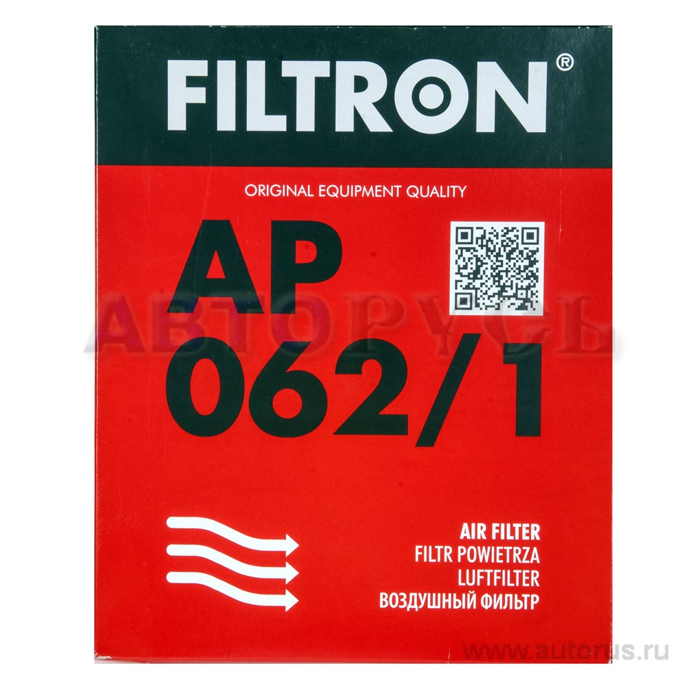 Фильтр воздушный FILTRON AP062/1