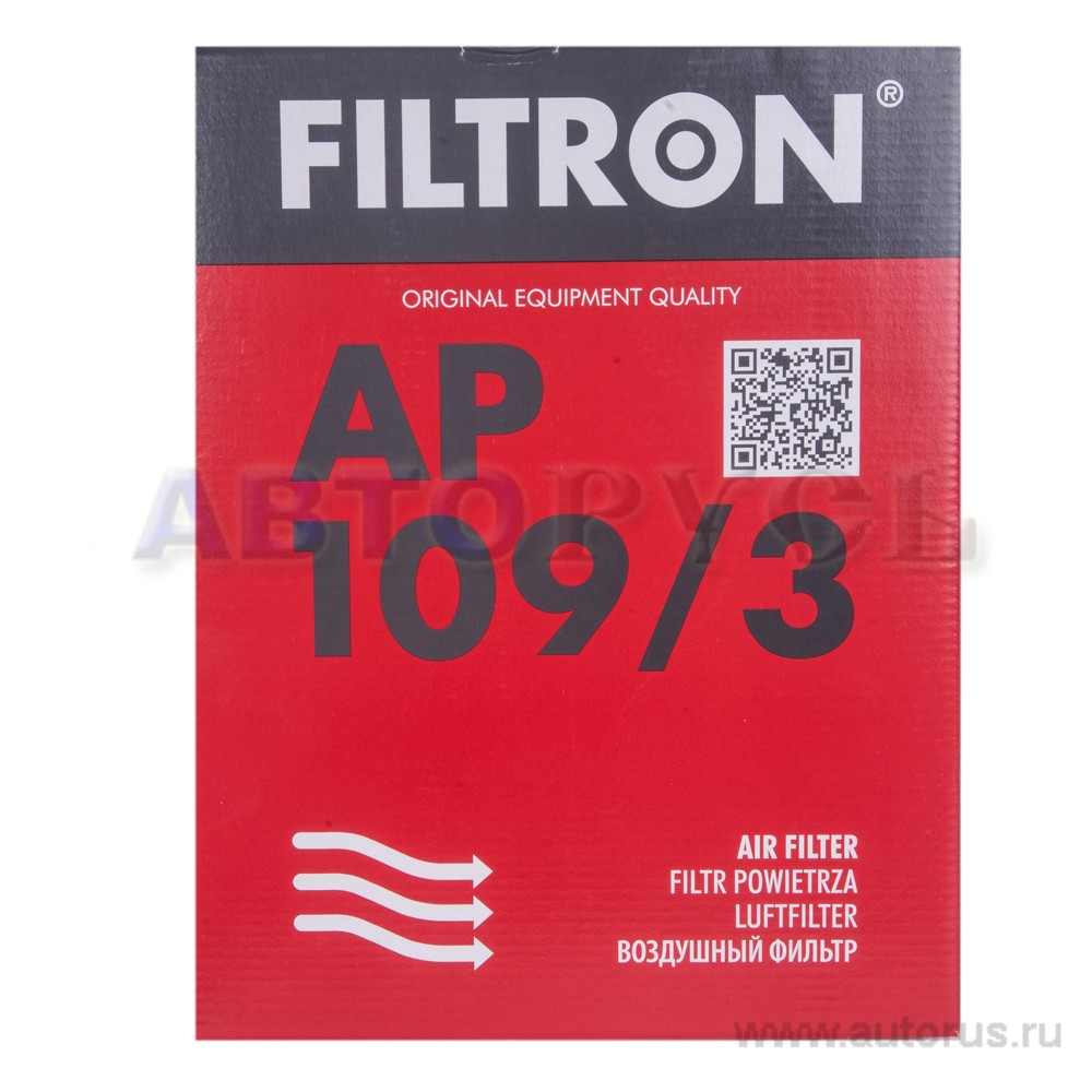 Фильтр воздушный FILTRON AP109/3