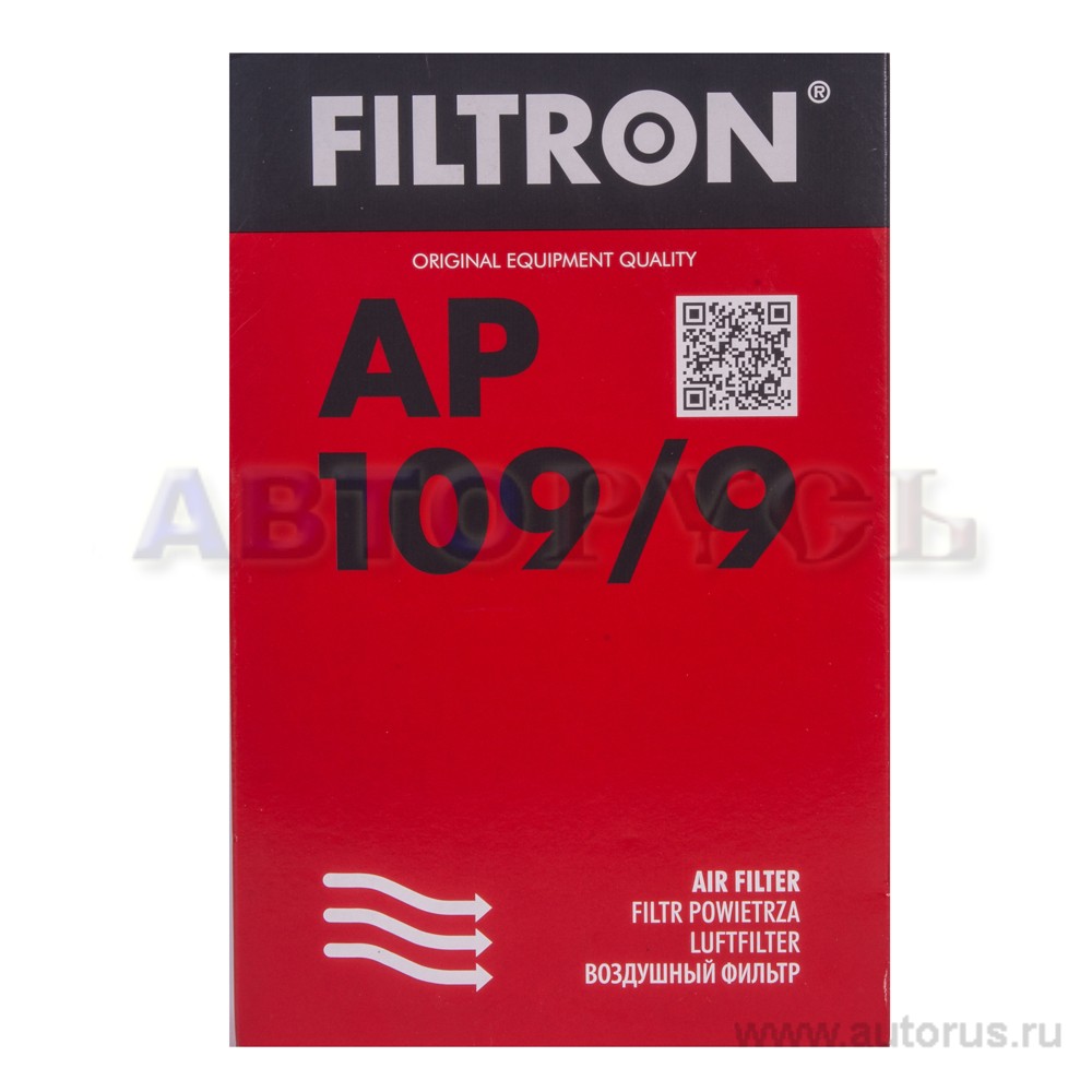 Фильтр воздушный FILTRON AP109/9