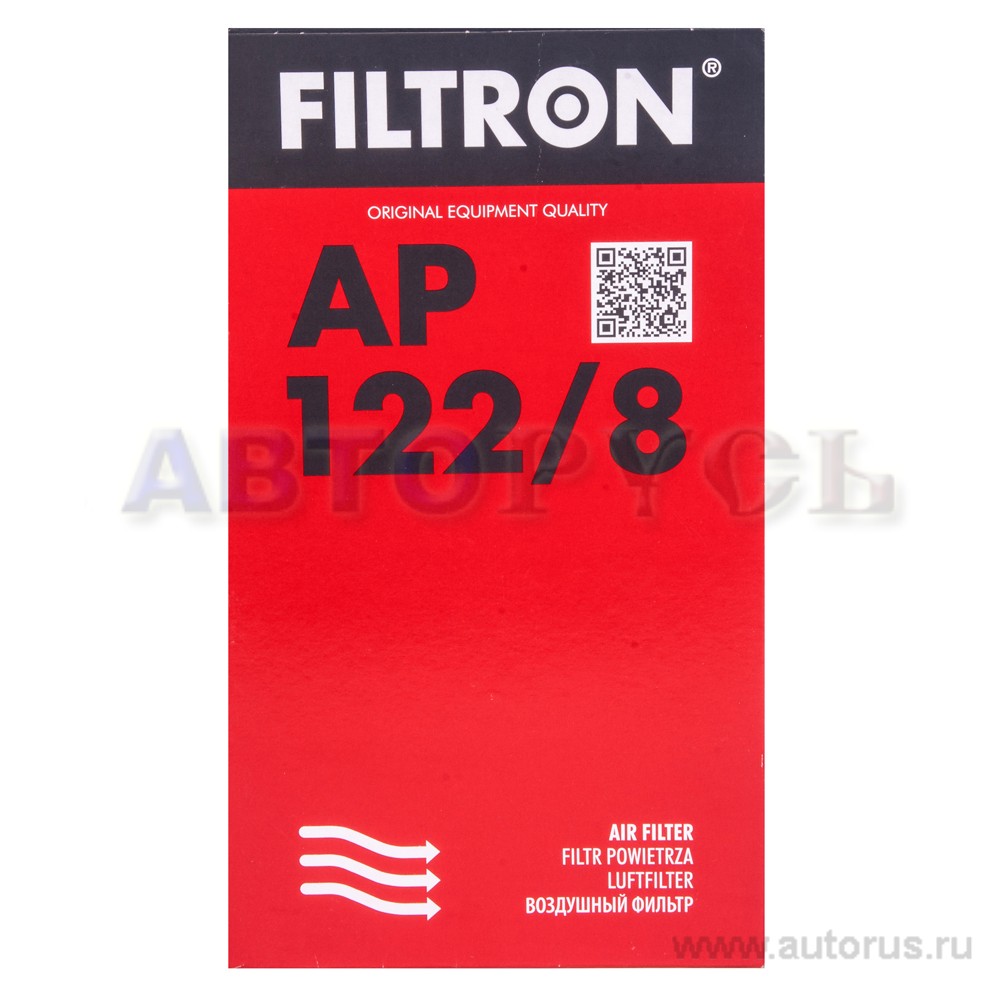 Фильтр воздушный FILTRON AP122/8