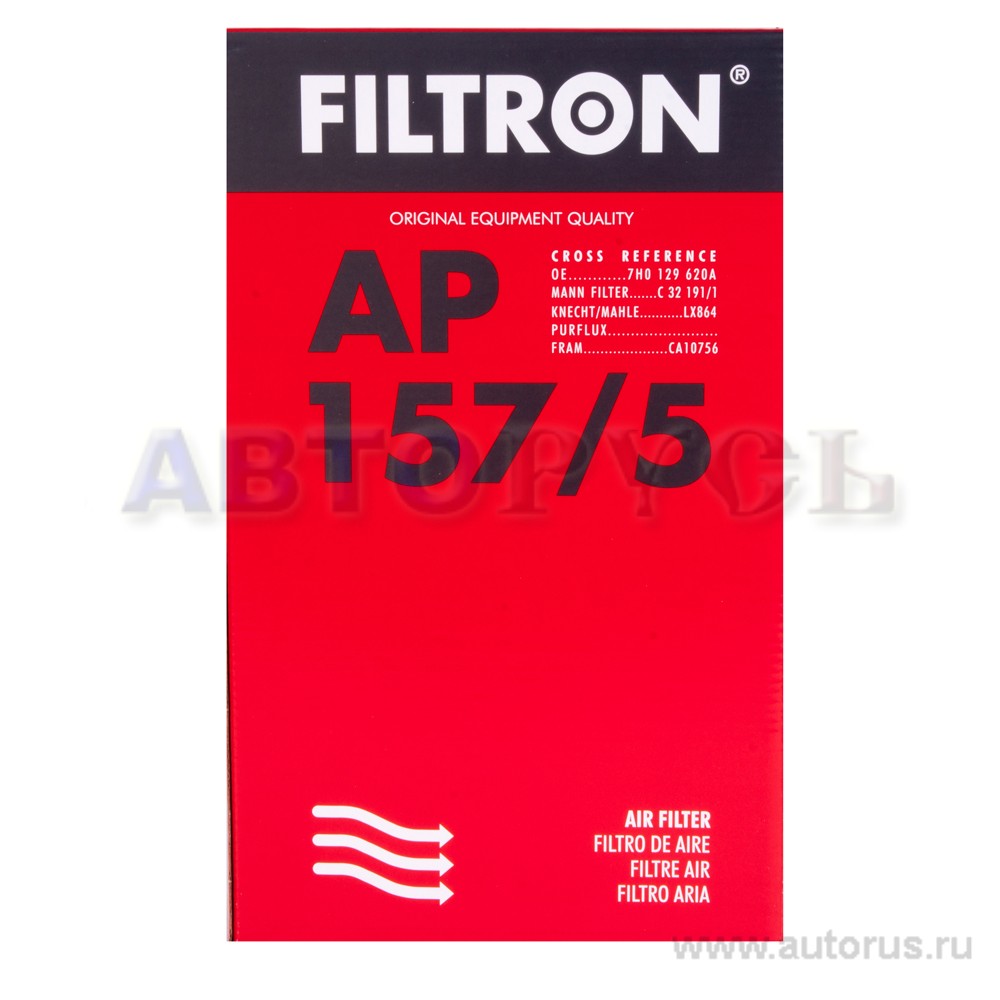 Фильтр воздушный FILTRON AP157/5