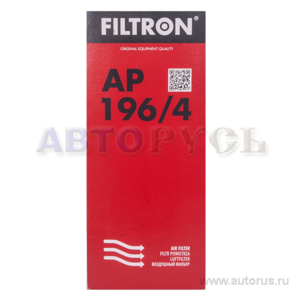 Фильтр воздушный FILTRON AP196/4