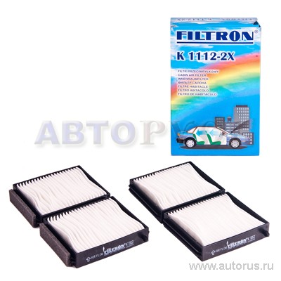 Фильтр салонный, 2шт FILTRON K1112-2X
