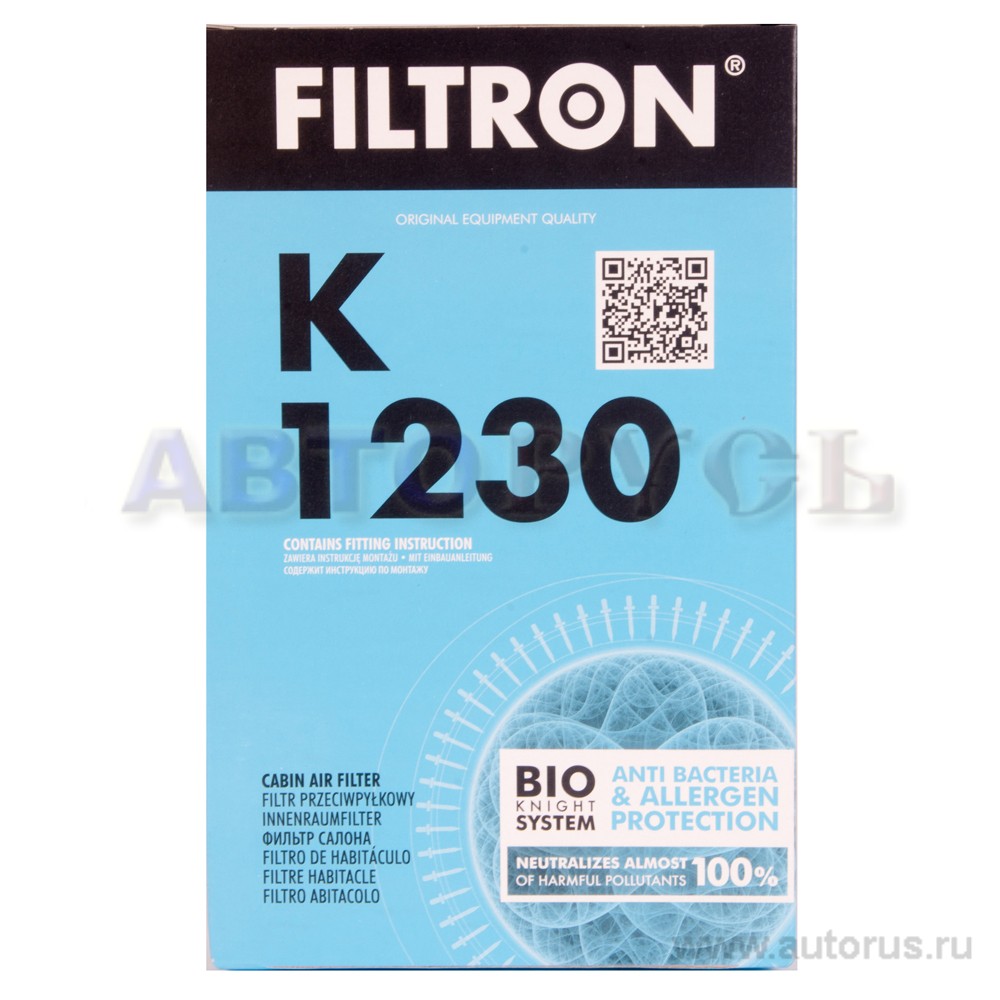 Фильтр салонный FILTRON K1230