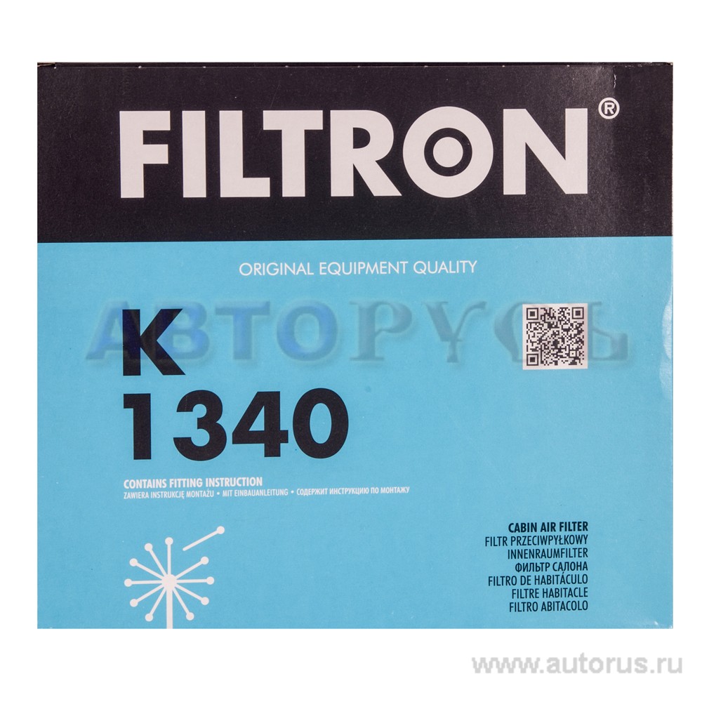 Фильтр салонный FILTRON K1340