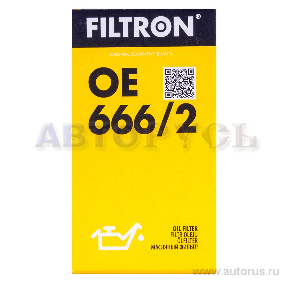 Фильтр масляный FILTRON OE666/2