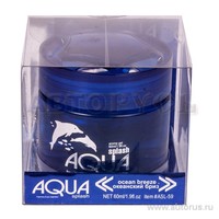 Ароматизатор AQUA BLUE (Голубая вода)(splash) гелевый банка океанский бриз FKVJP ASL-59