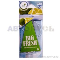 Ароматизатор BIG FRESH пропитанный пластинка лайм FKVJP PABF-124