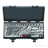 Набор 3/8 6гр. головок, приспособлений и комб. ключей 36пр. FORCE 3361