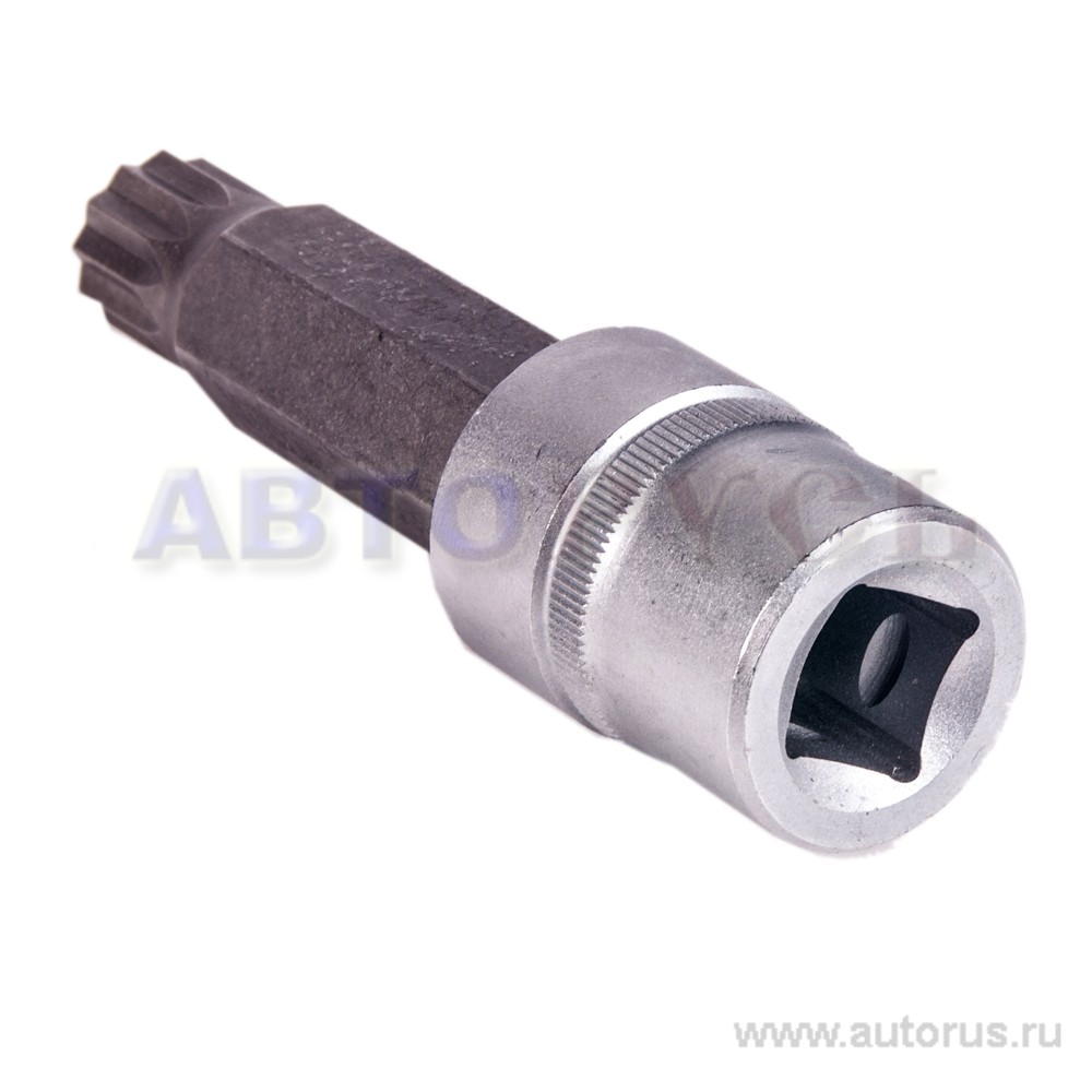 Головка 1/2-бита Spline М16 L 100мм с отверст. FORCE 34810016T