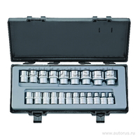 Набор 1/2 головок 21пр. 8-32мм 6 гр SL FORCE 4212-7