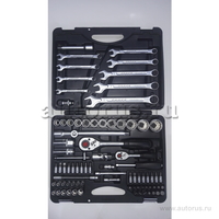 Набор 1/4, 1/2 инстр. 82пр. 12 гран. FORCE 4821R-9