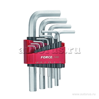 Набор шестигранников Г-образн. 10пр. FORCE 5102