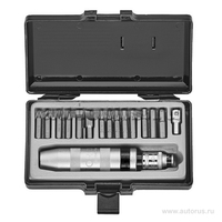 Отвертка ударная с битами HEX TORX PH PZ SL 17пр FORCE 5171