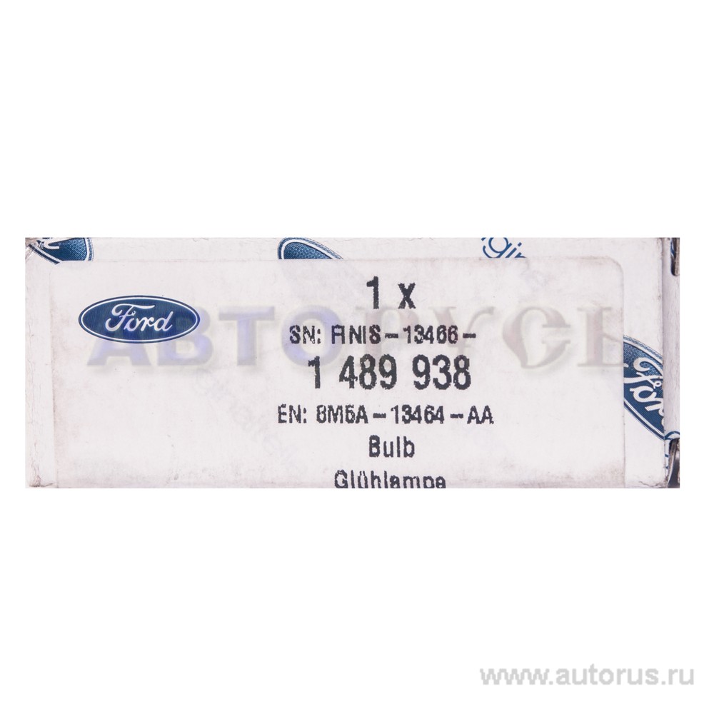 Лампа 12V PR21/5W 21/5W FORD 1 шт. картон 1 489 938