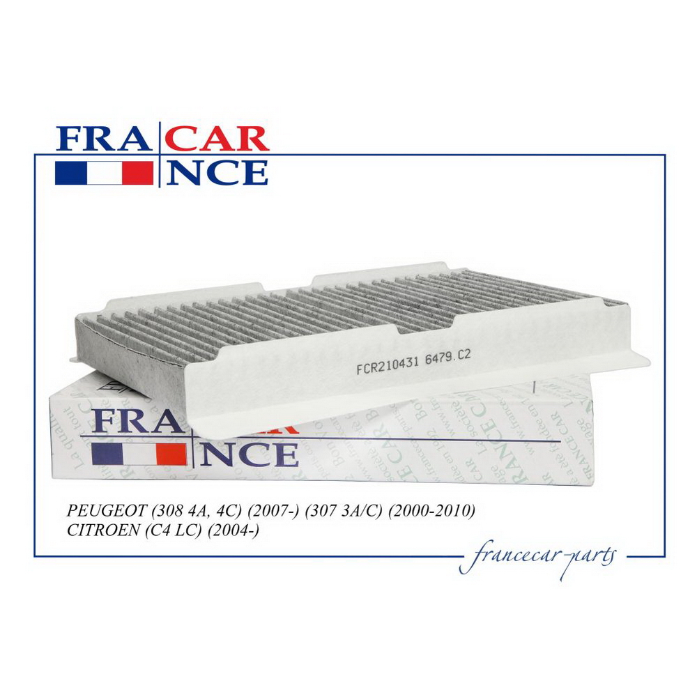 Фильтр салонный угольный FRANCECAR FCR210431