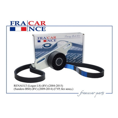 Комплект ремня приводного (ремень+ролик) FRANCECAR FCR210850