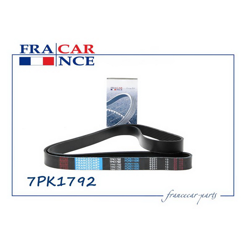 Ремень генератора 7PK1792 FRANCECAR FCR211030