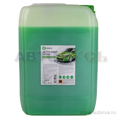 Автошампунь GRASS Active Foam Extra для бесконтактной мойки 23 кг 800021