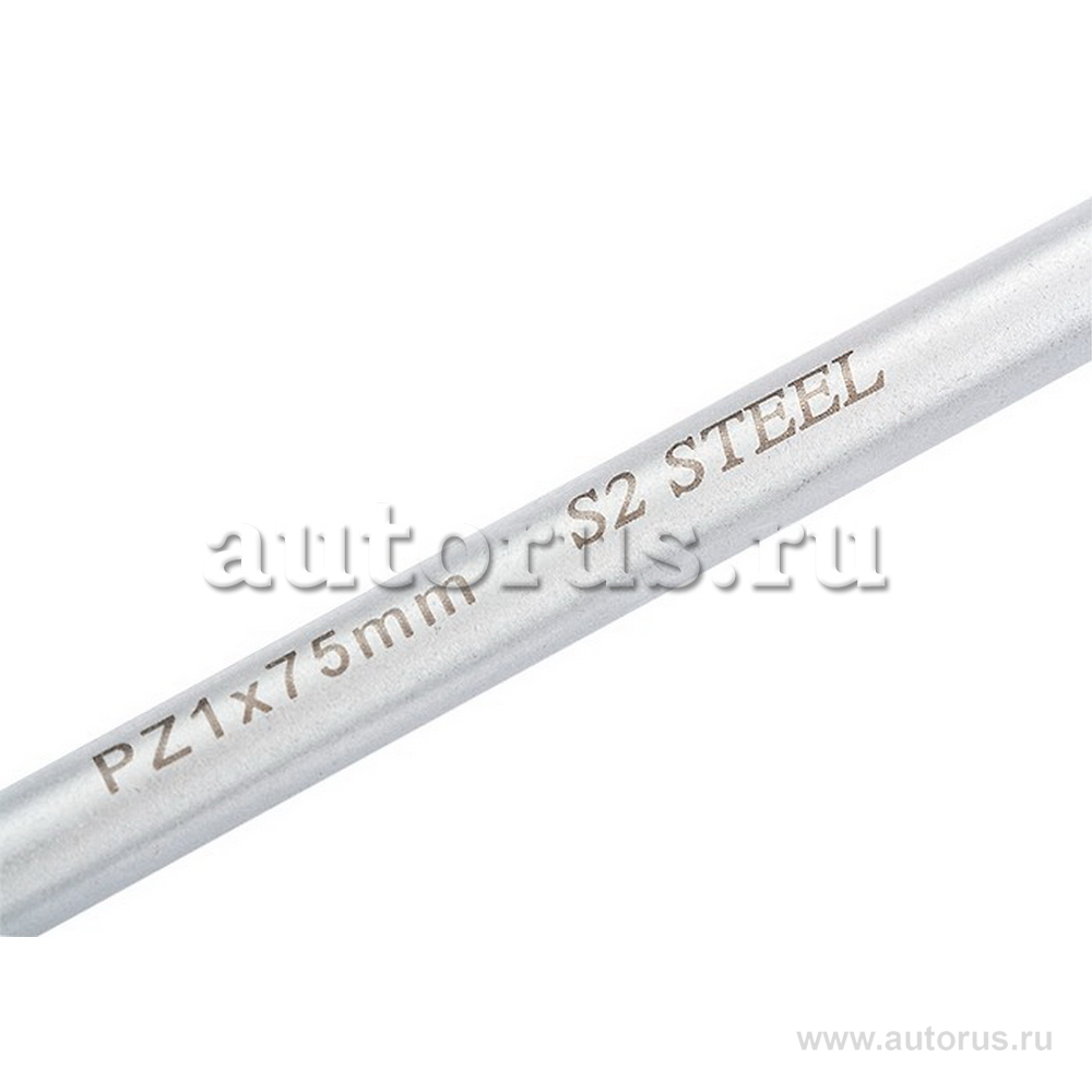 Отвертка PZ1 x 75 мм, S2, трехкомпонентная ручка GROSS 12156