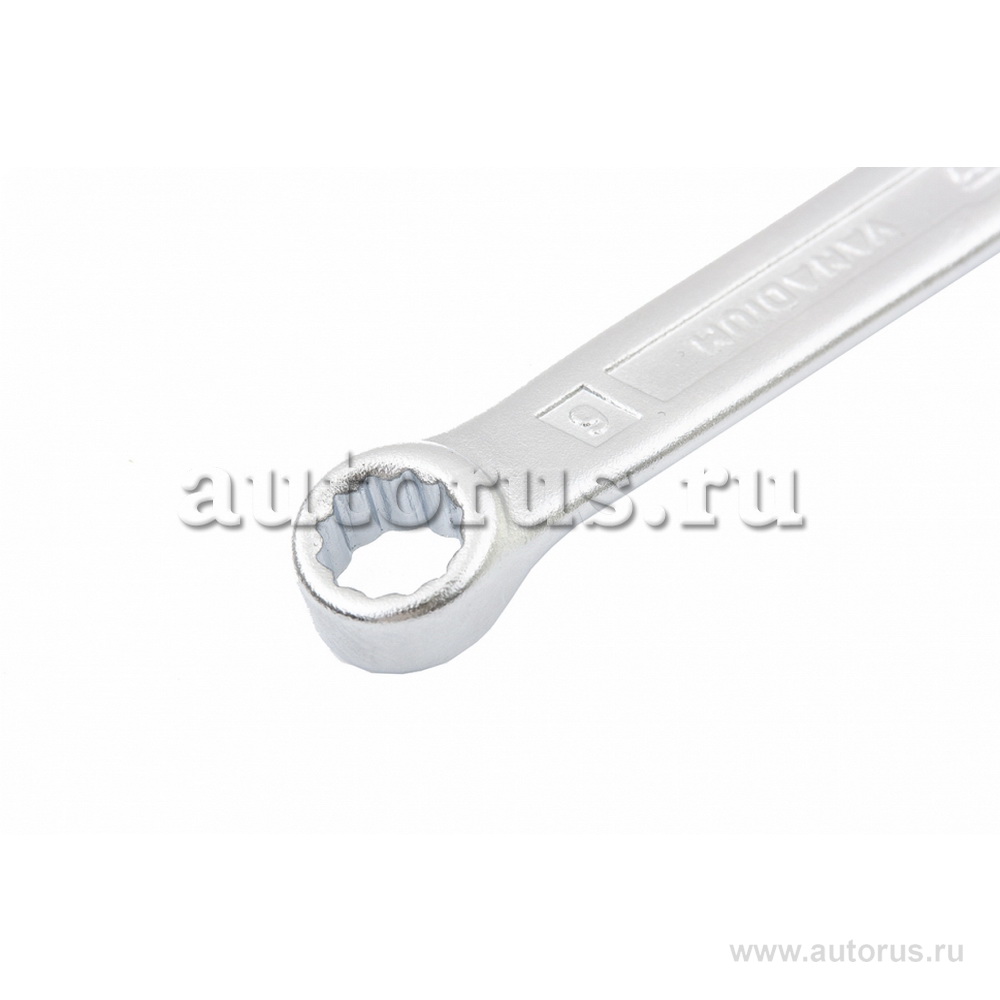 Ключ комбинированный 6 мм, CrV, холодный штамп GROSS 15125