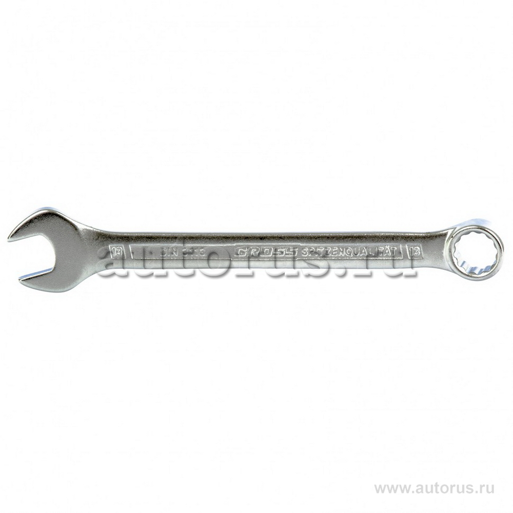 Ключ комбинированный 13 мм, CrV, холодный штамп GROSS 15132