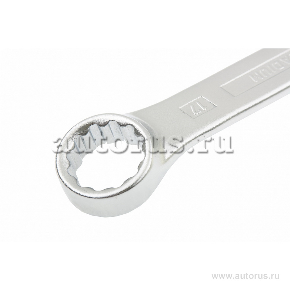 Ключ комбинированный 17 мм, CrV, холодный штамп GROSS 15136