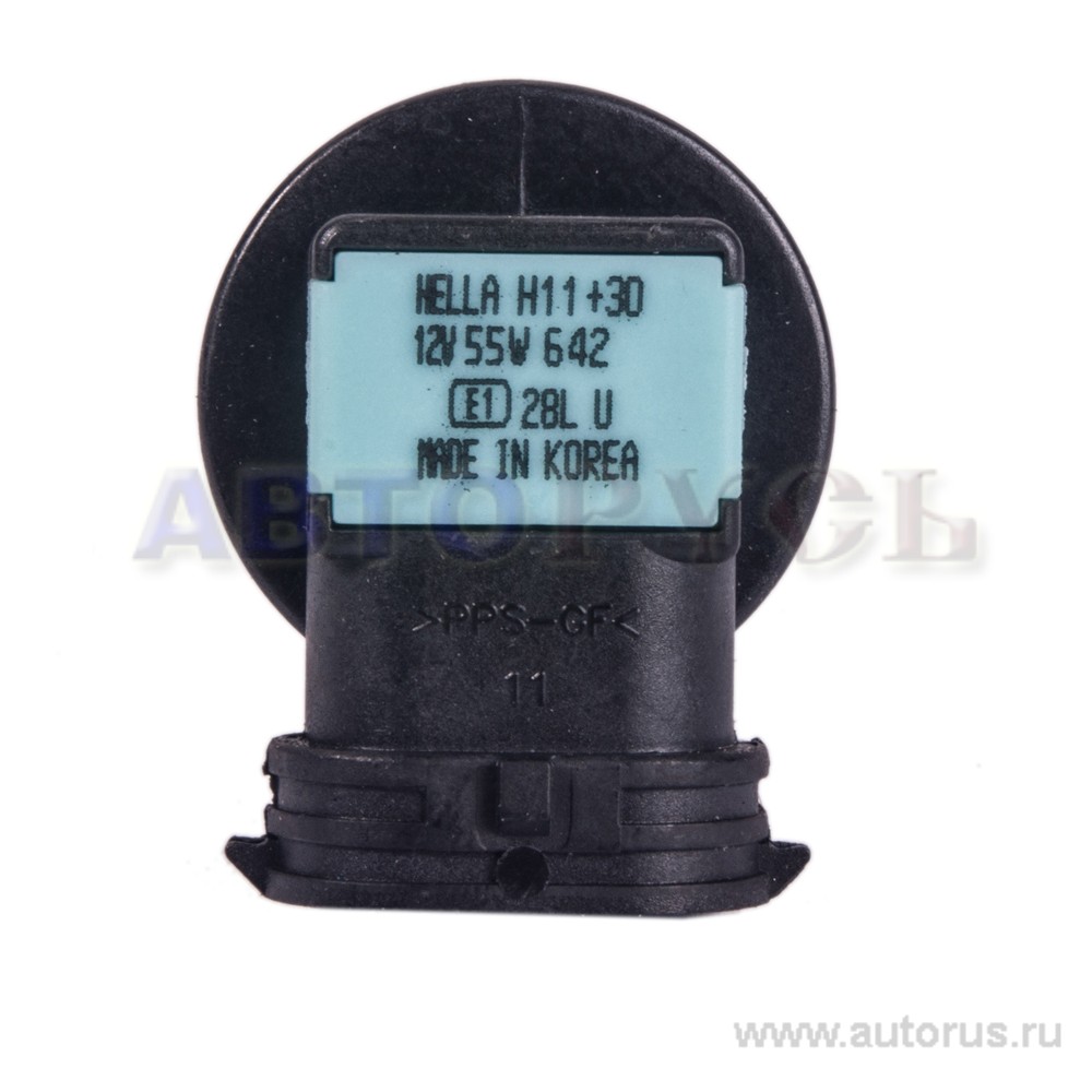 Лампа 12V H11 55W +30% HELLA 1 шт. картон 8GH008358-151