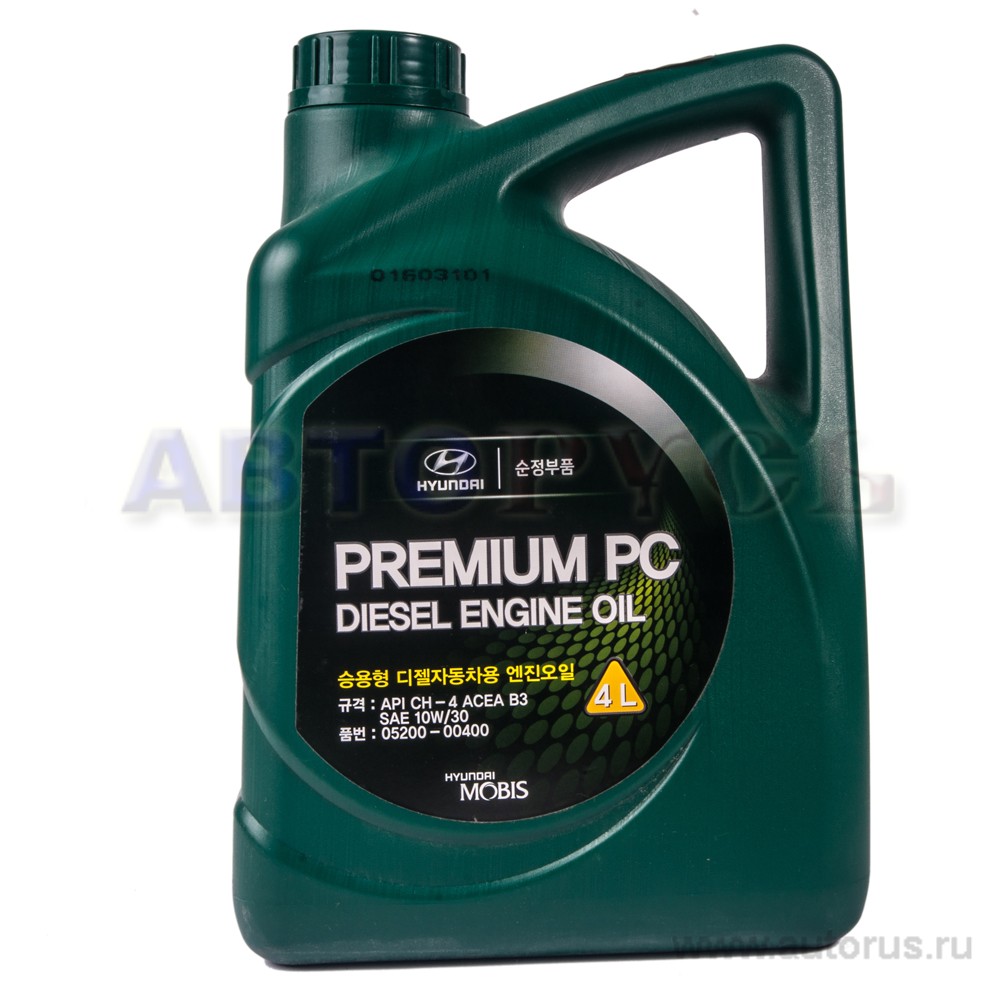 Масло моторное ORIGINAL PREMIUM PC Diesel 10W30 минеральное 4 л 05200-00400