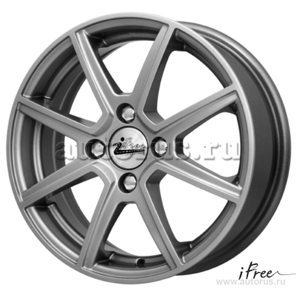 Диск литой R14 5.5J 4x114.3/66.1 ET38 IFREE Майами Хай вэй 034505