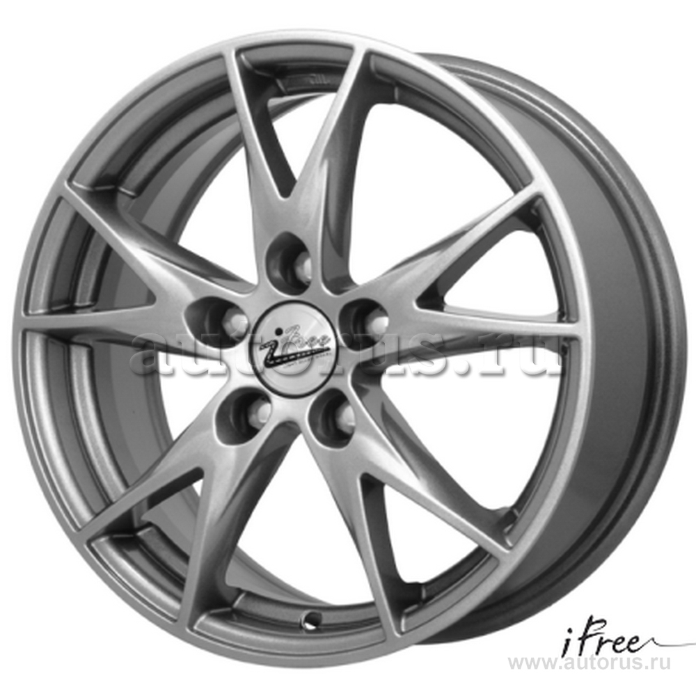 Диск литой R15 6.5J 5x110/65.1 ET35 IFREE Нирвана Хай вэй 065501