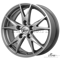 Диск литой R15 6.5J 5x112/66.6 ET40 IFREE Нирвана Хай вэй 065504