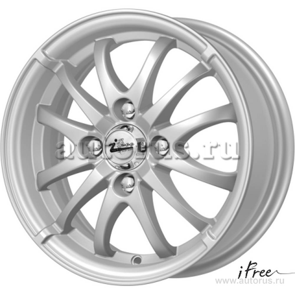 Диск литой R13 5.5J 4x100/67.1 ET40 IFREE Аврора S 113201