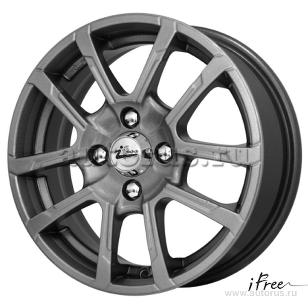 Диск литой R14 5.5J 4x100/67.1 ET38 IFREE Слайдер Хай вэй 214502