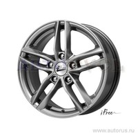 Диск литой R16 6.5J 5x100/56.1 ET48 IFREE Moskva Хай вэй 306514