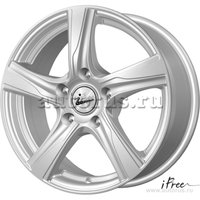 Диск литой R16 7J 5x114.3/67.1 ET45 IFREE Кайт Серебро 316216