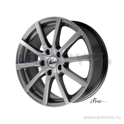 Диск литой R17 7J 5x114.3/60.1 ET45 IFREE Big Byz Хай вэй 327515