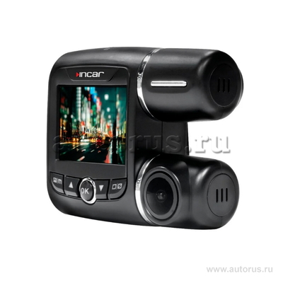 Видеорегистратор INCAR VR-770 ,Full HD,170°,2 камеры (дорога+салон)
