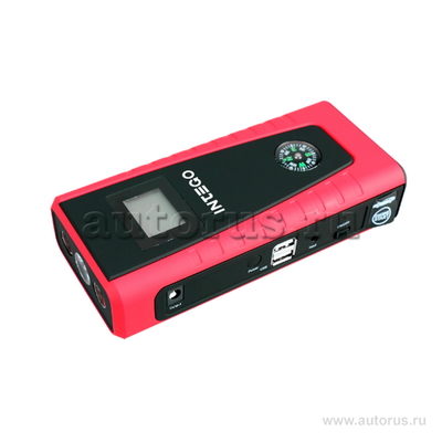 Портативное зарядное устройство INTEGO AS-0218 12000 мАч запуск авто, заряд ПК и телефонов
