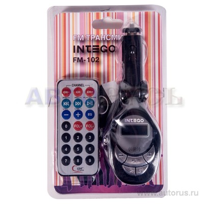 Плеер MP3 с FM-модулятором INTEGO FM-102