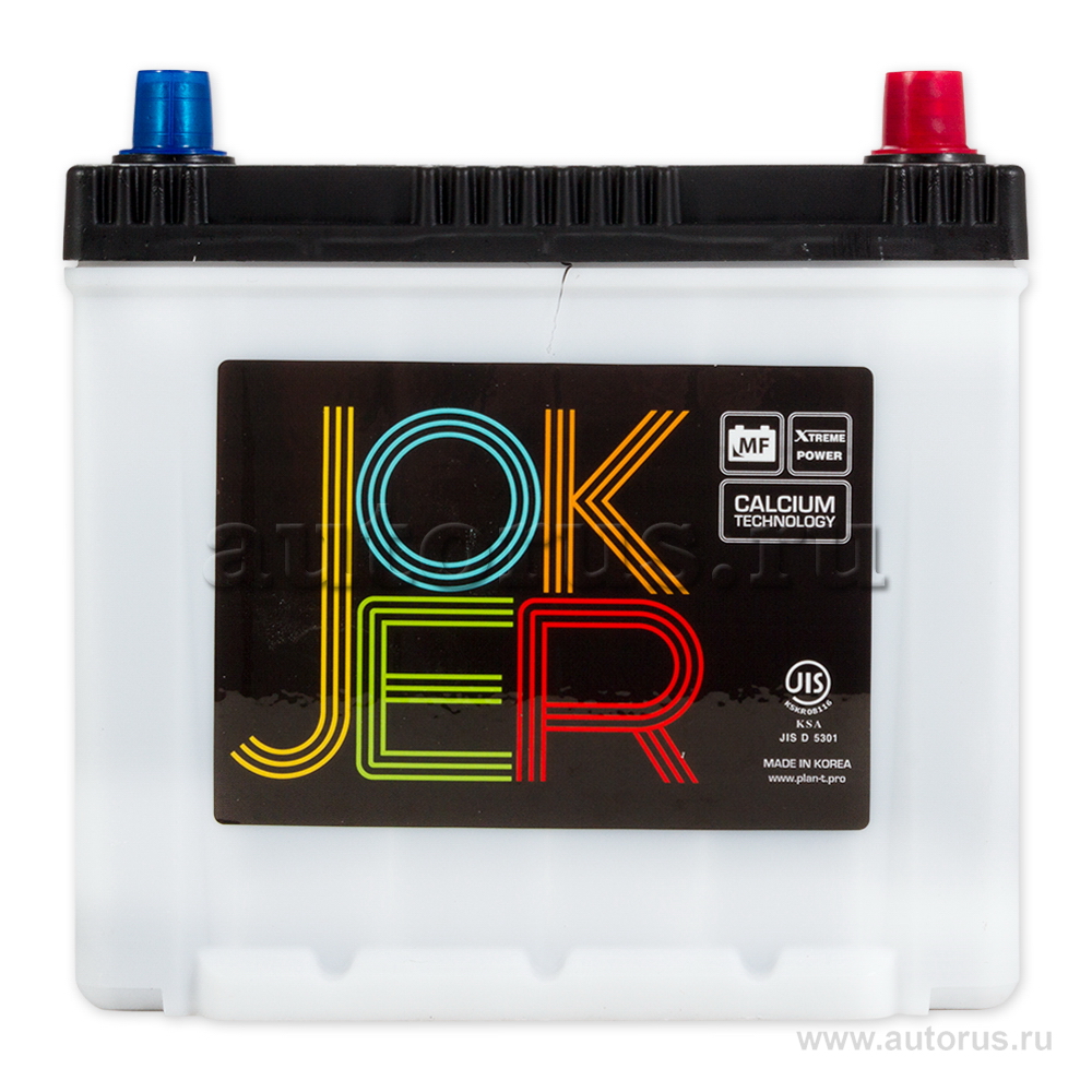 Аккумулятор JOKER MF 60 А/ч обратная R+ EN 520A 232x175x225 MF 65D23L MF 65D23L