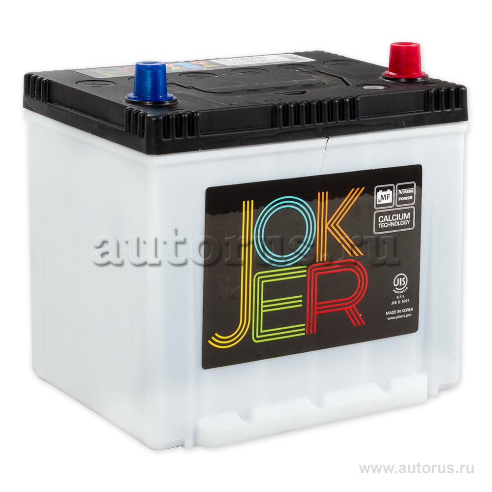 Аккумулятор JOKER MF 60 А/ч обратная R+ EN 520A 232x175x225 MF 65D23L MF 65D23L