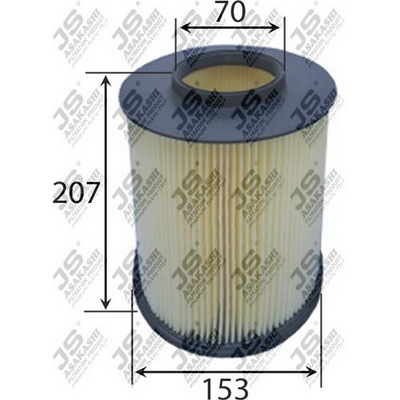 Фильтр воздушный JS ASAKASHI A0457