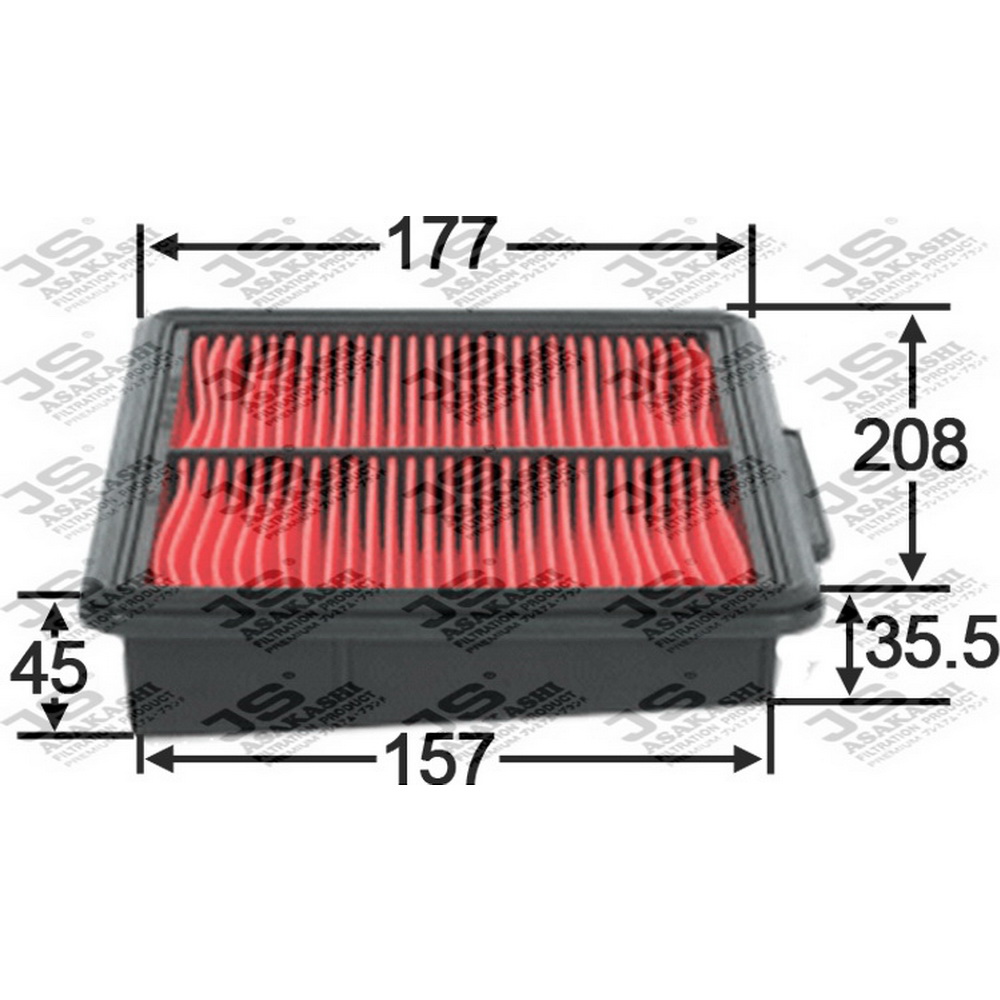 Фильтр воздушный JS ASAKASHI A2015