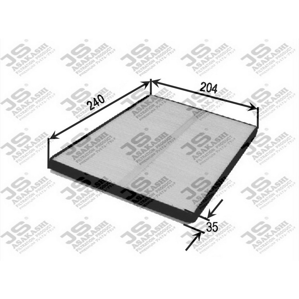 Фильтр салонный JS ASAKASHI AC9205