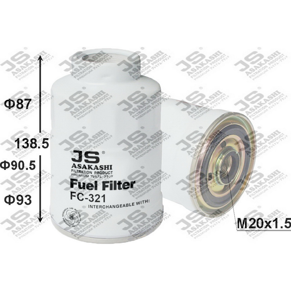 фильтр топливный JS ASAKASHI FC321J
