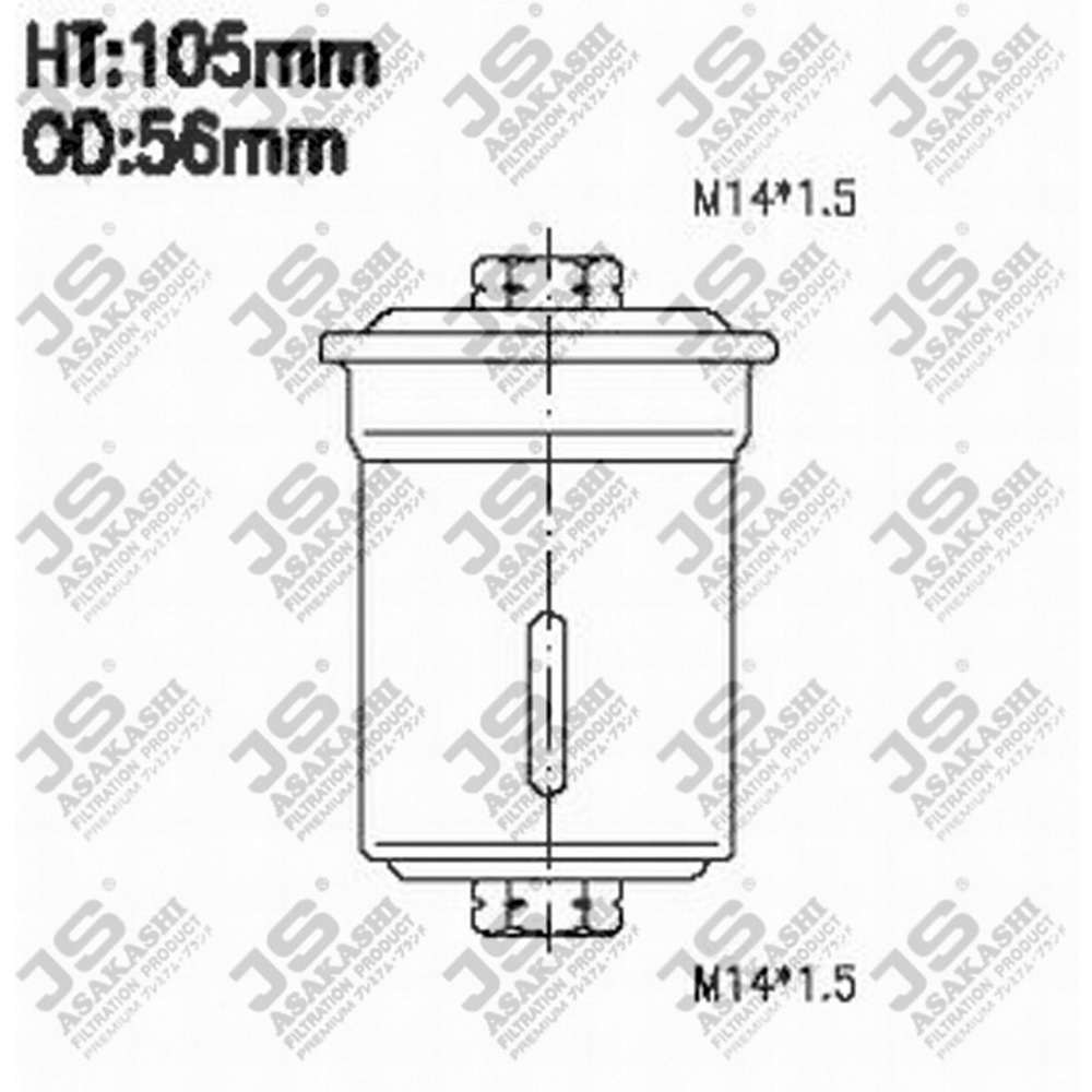 Фильтр топливный JS ASAKASHI FS6042