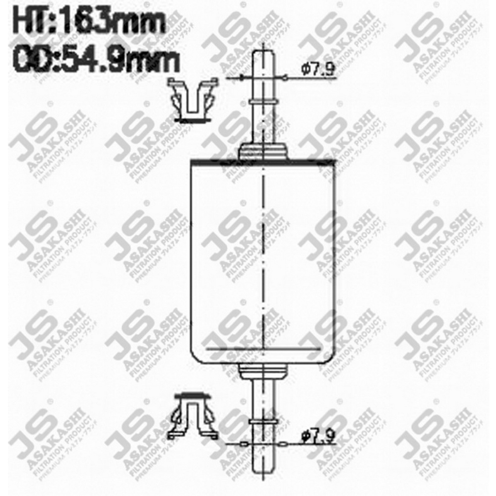 фильтр топливный JS ASAKASHI FS618J