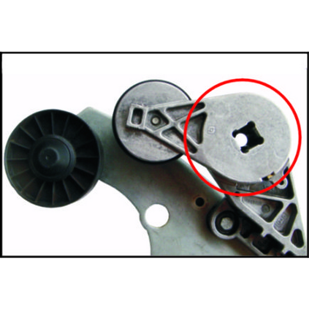 Ключ для замены поликлинового ремня, VOLVO JTC-4708