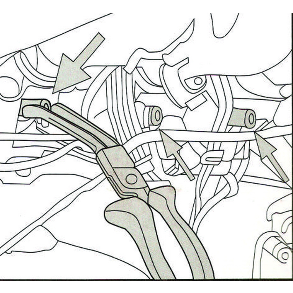 Клещи для коннектора свечи накаливания, BMW, MERCEDES,AUDI,VW JTC-4758